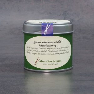 Grobes schwarzes Salz Refugio Shop